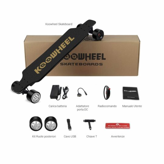 Skateboard Elettrico Kooboard 2Gen Koowheel - immagine 15