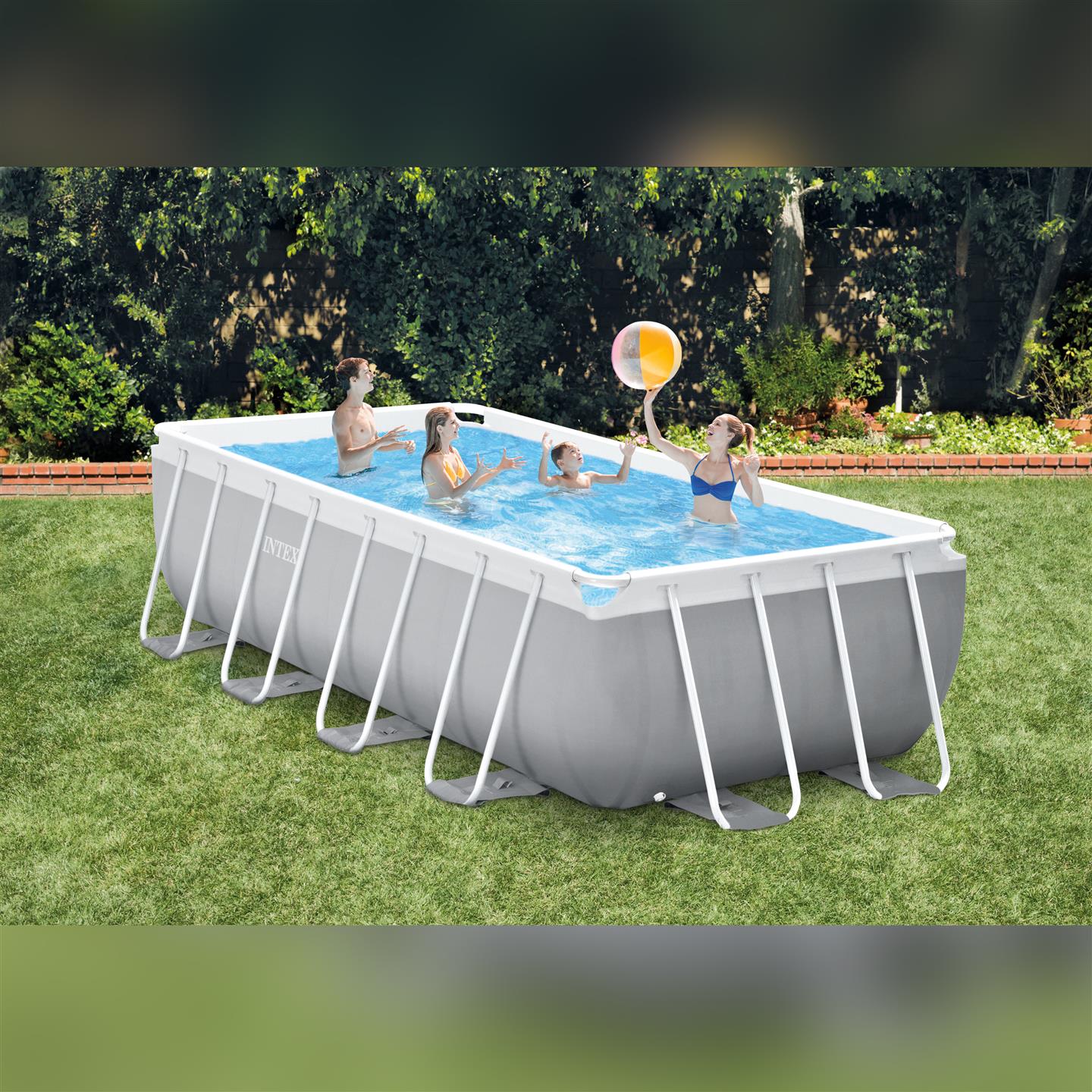 Intex 26792 Piscina Rectangular Prism Frame 488