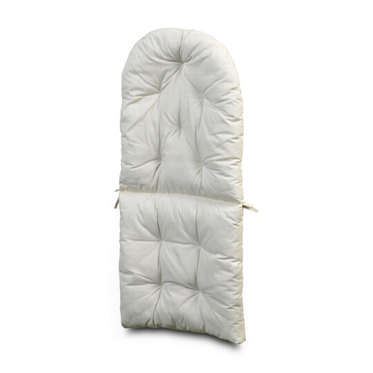Sedia a dondolo in rattan naturale - immagine 3