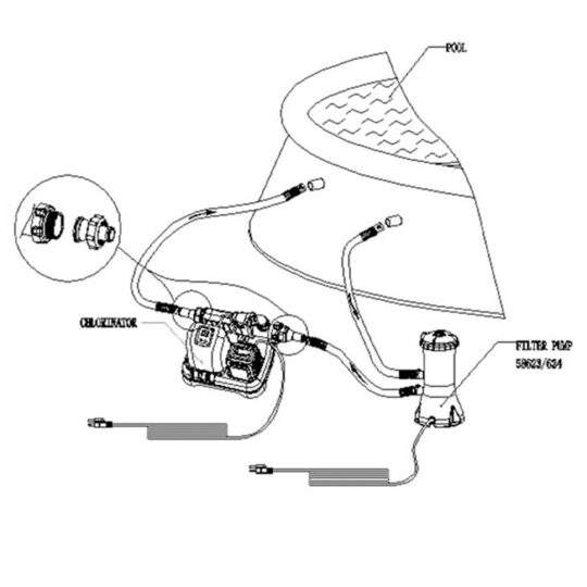 Generatore di Cloro | INTEX 56602 - immagine 2
